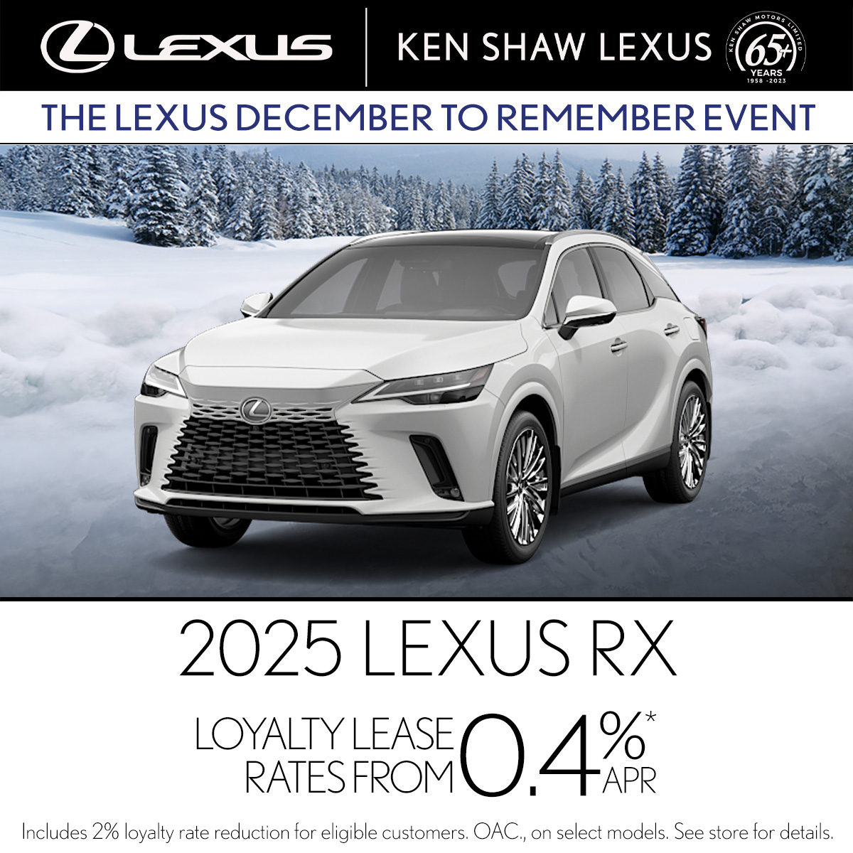 2025 Lexus RX